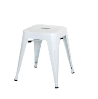 Stool - White Tolix Seat - Table Height 