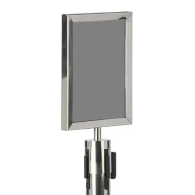 Bollard Sign Frame (Stainless Steel)