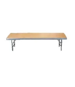 Chair - Bench Wood top 