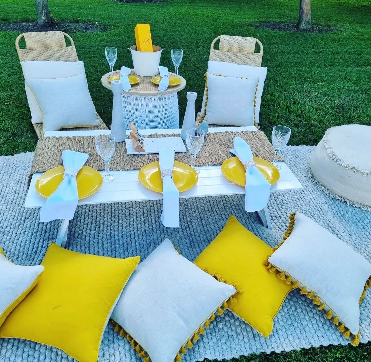 Bundle Boho & Mustard Styled Picnic 