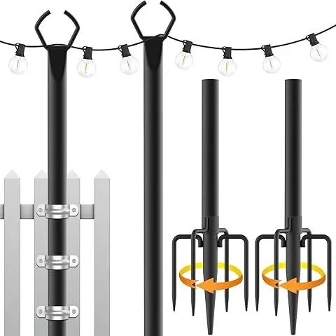 Lighting - Festoon Pole Kit (Grass)