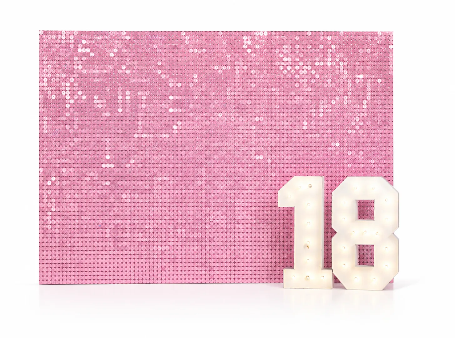 Backdrop - Baby Pink Shimmer Tile Wall 2.4 meters x 2.4 meters 