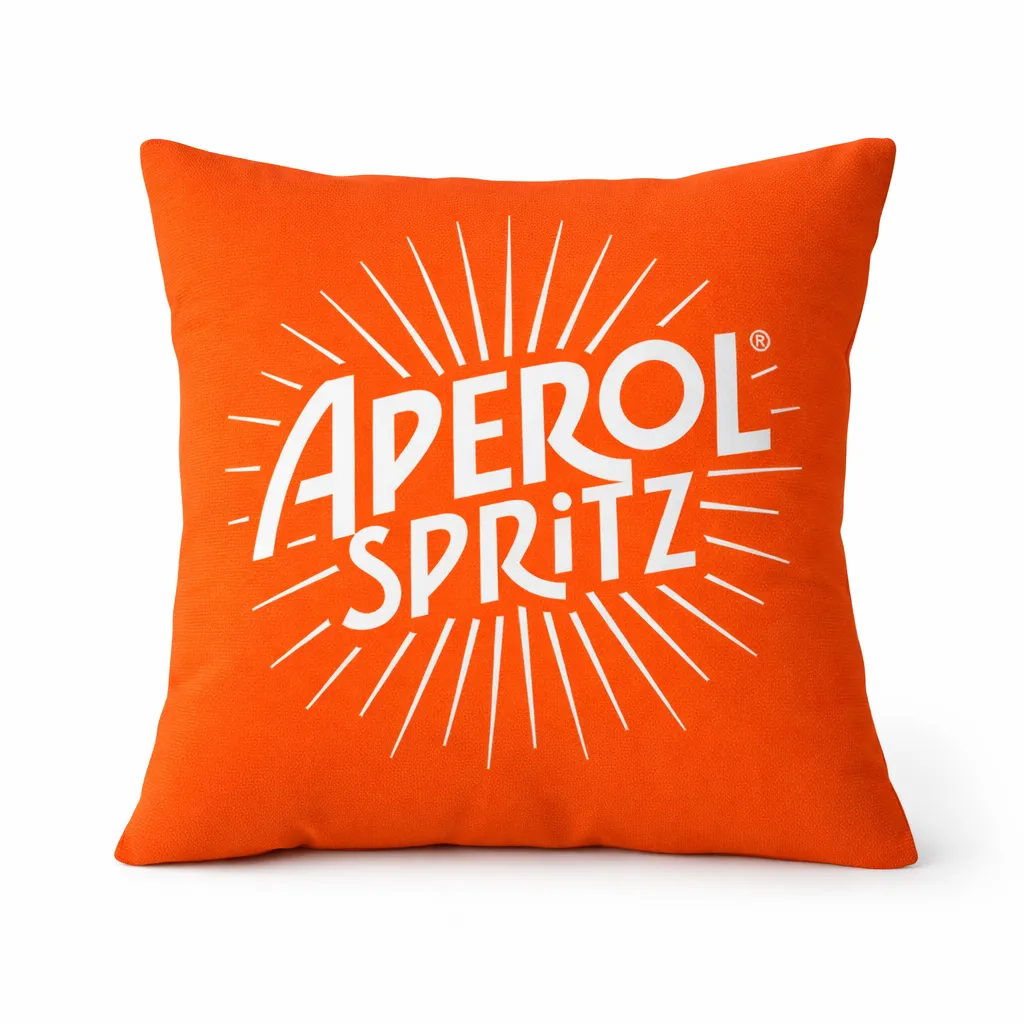 Cushion - Orange Aperol Spritz 45x45 cm cushion 