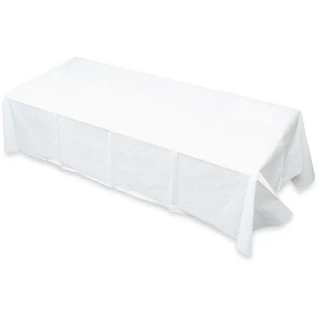 Tablecloth -  White 1.8 fitted cover tablecloth Commerical Grade 