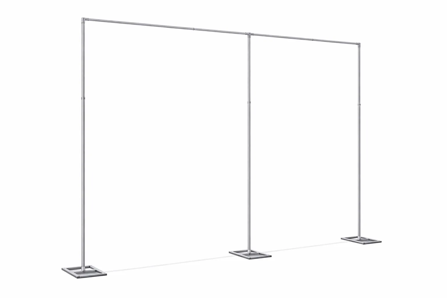 Backdrop - 6 x 3 m silver backdrop stand 