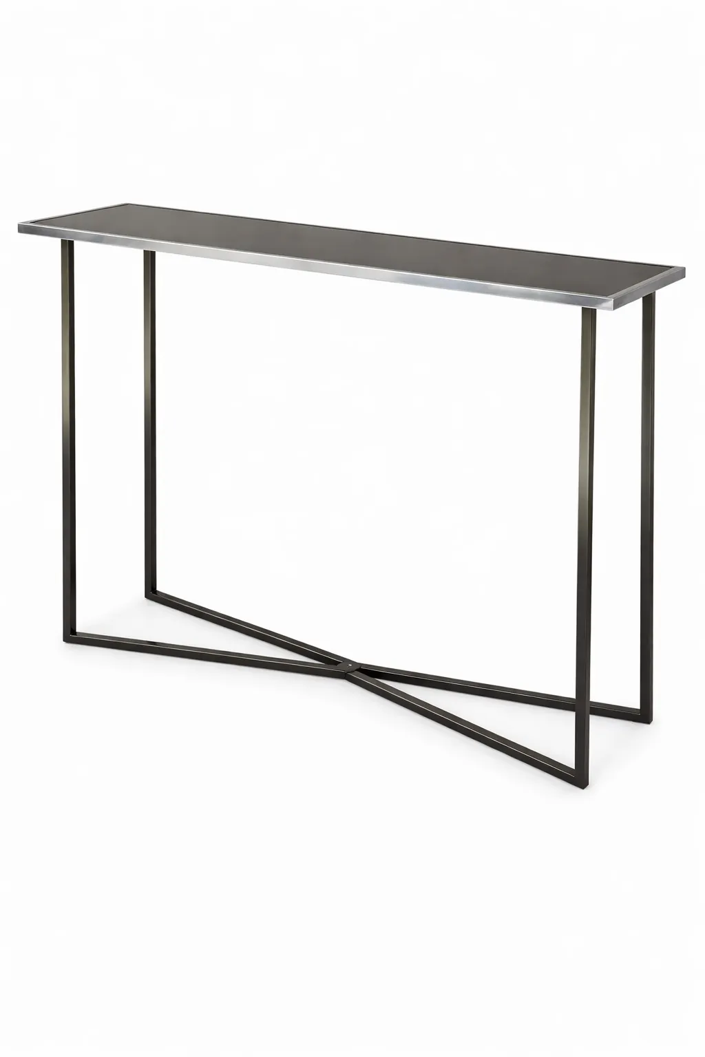High Bar Black Top Stainless Steel Frame 1.8mtr long 600mm wide 1.06mtr high