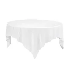 Tablecloth - White Square 1.6 m x 1.6 m Tablecloth