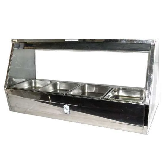 Bain Marie - Glass Front (Four Tray)