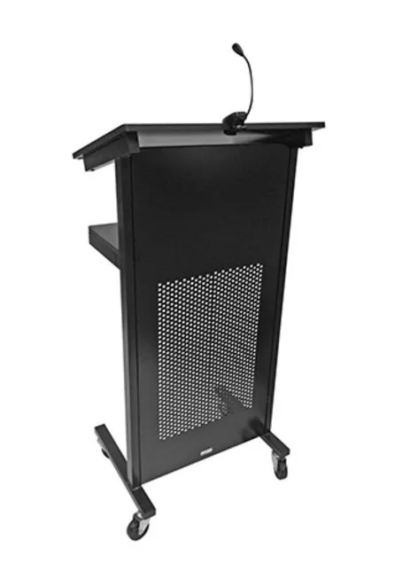 Lectern Laminate 3 Position Height Adjustable with Tilted Tabletop