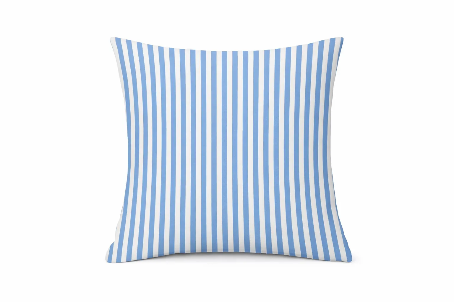 Cushion - Blue and White Vertical Stripe 45x45 cm cushion 