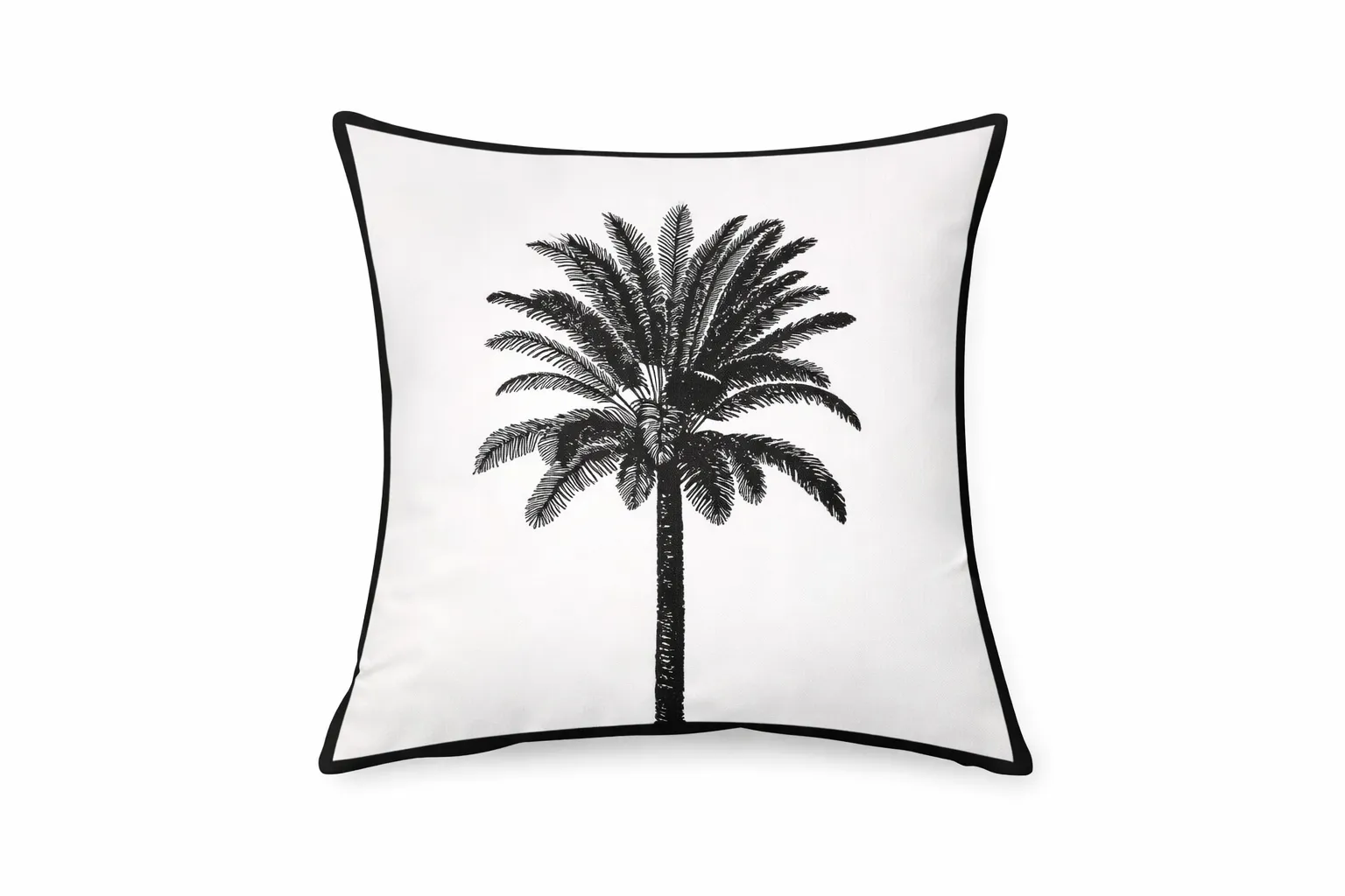 Cushion - Black Palm Tree 45x45 cm cushion 