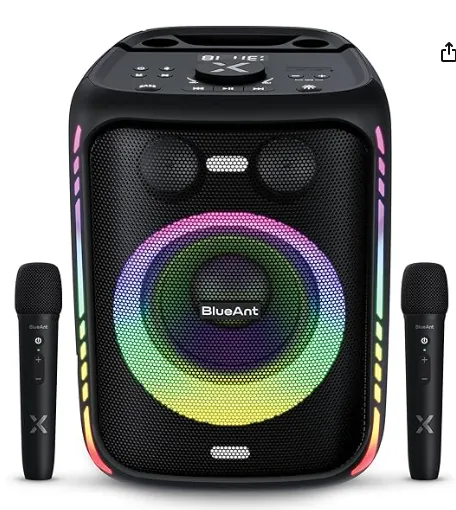 Speaker - 120w Party Speaker Hire and wireless microphone