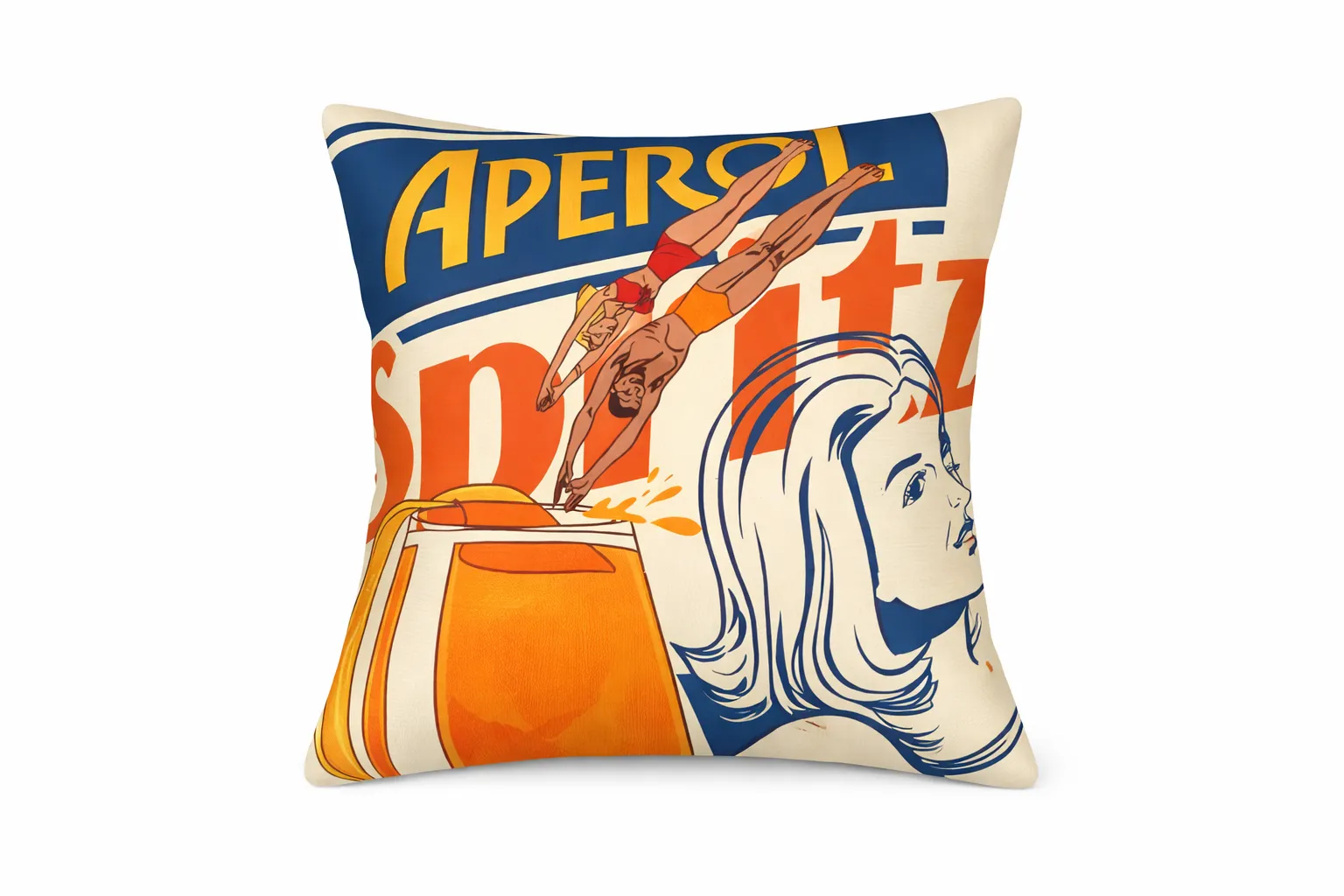 Cushion - Aperol 45x45 cm cushion 