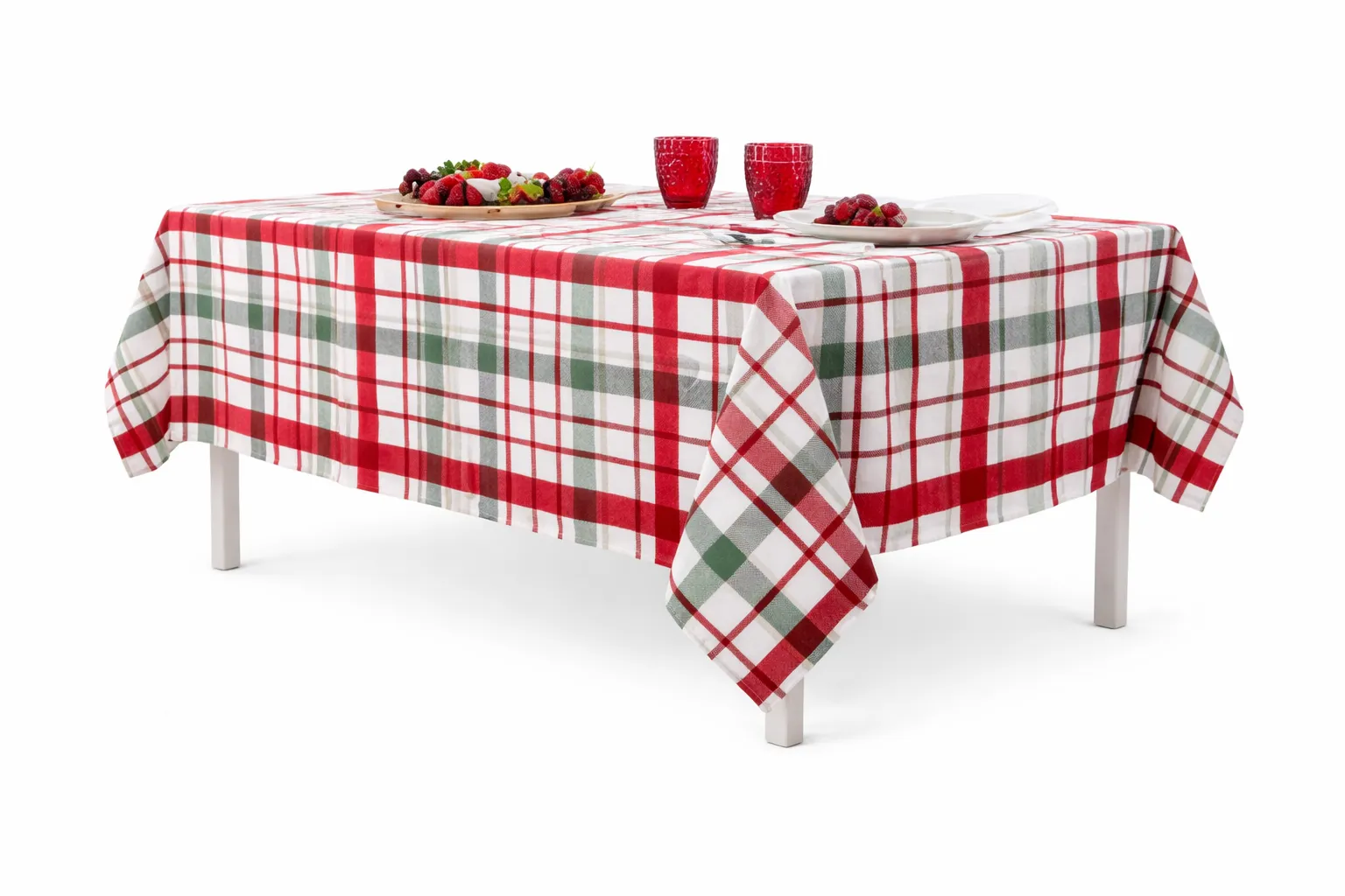 Tablecloth Plaid 2.25m x 1.5m 