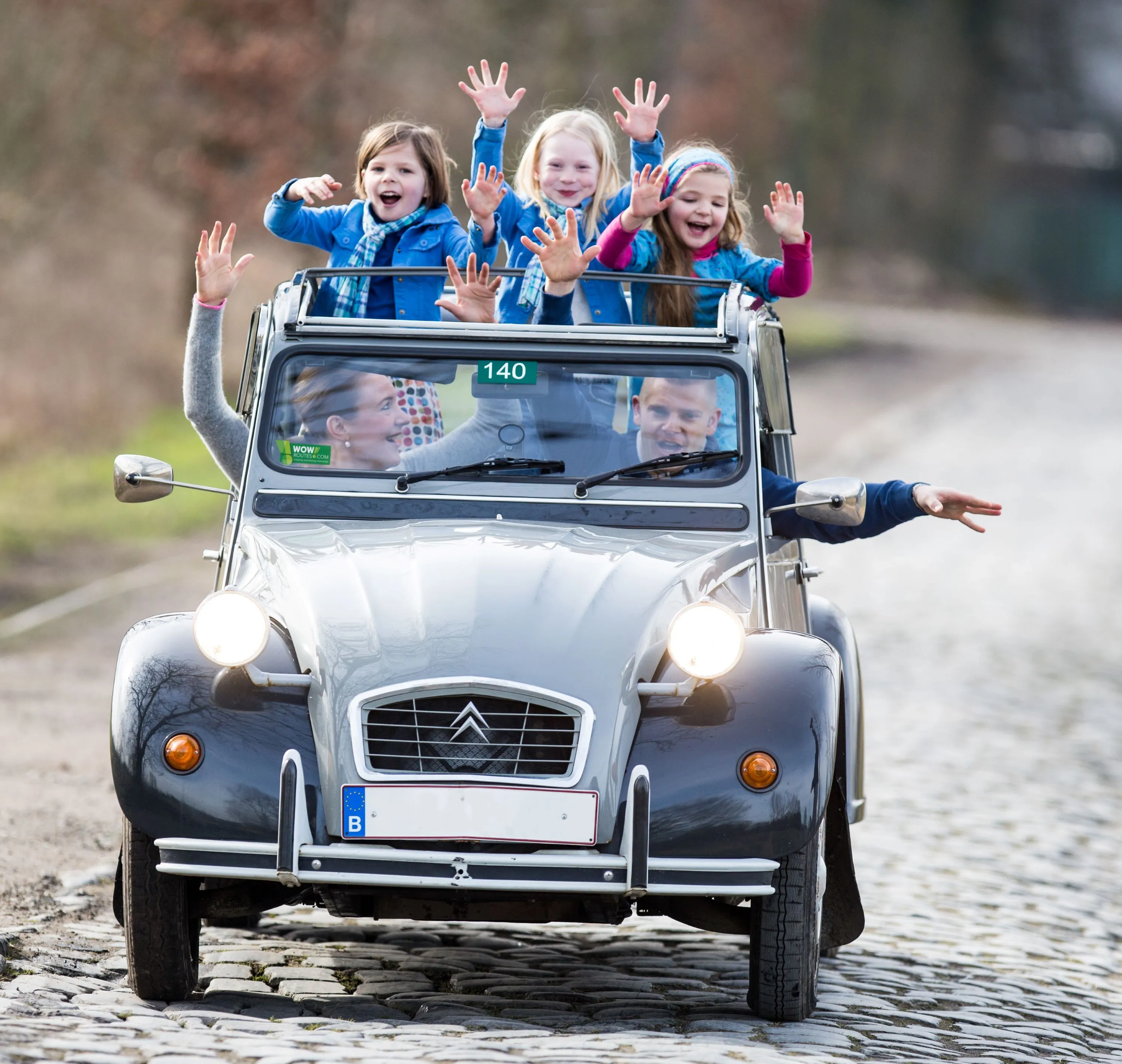 Routes met een Citroën 2PK (Holsbeek)