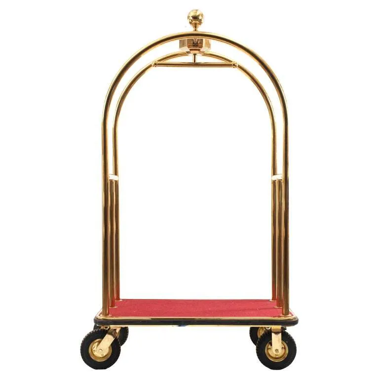 racks luggage hotel brass