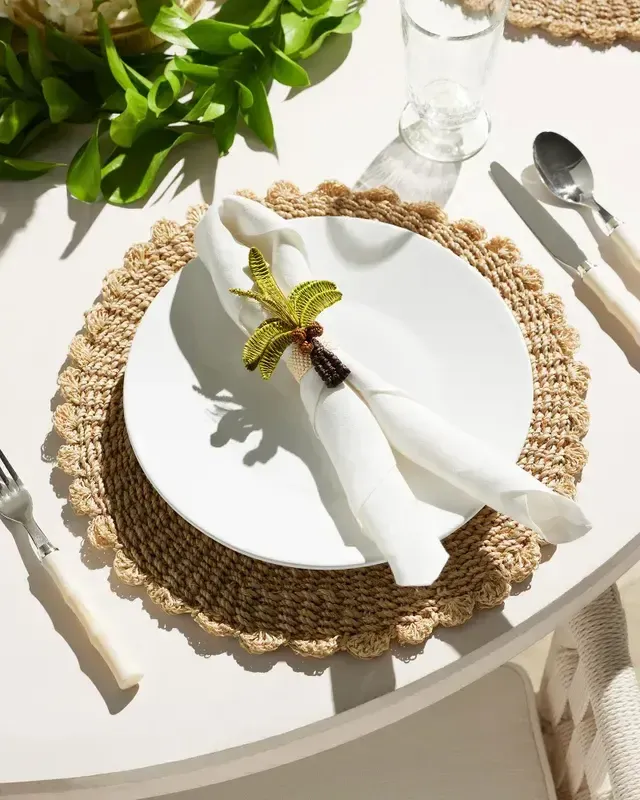 catalonia woven place mats n coaster 