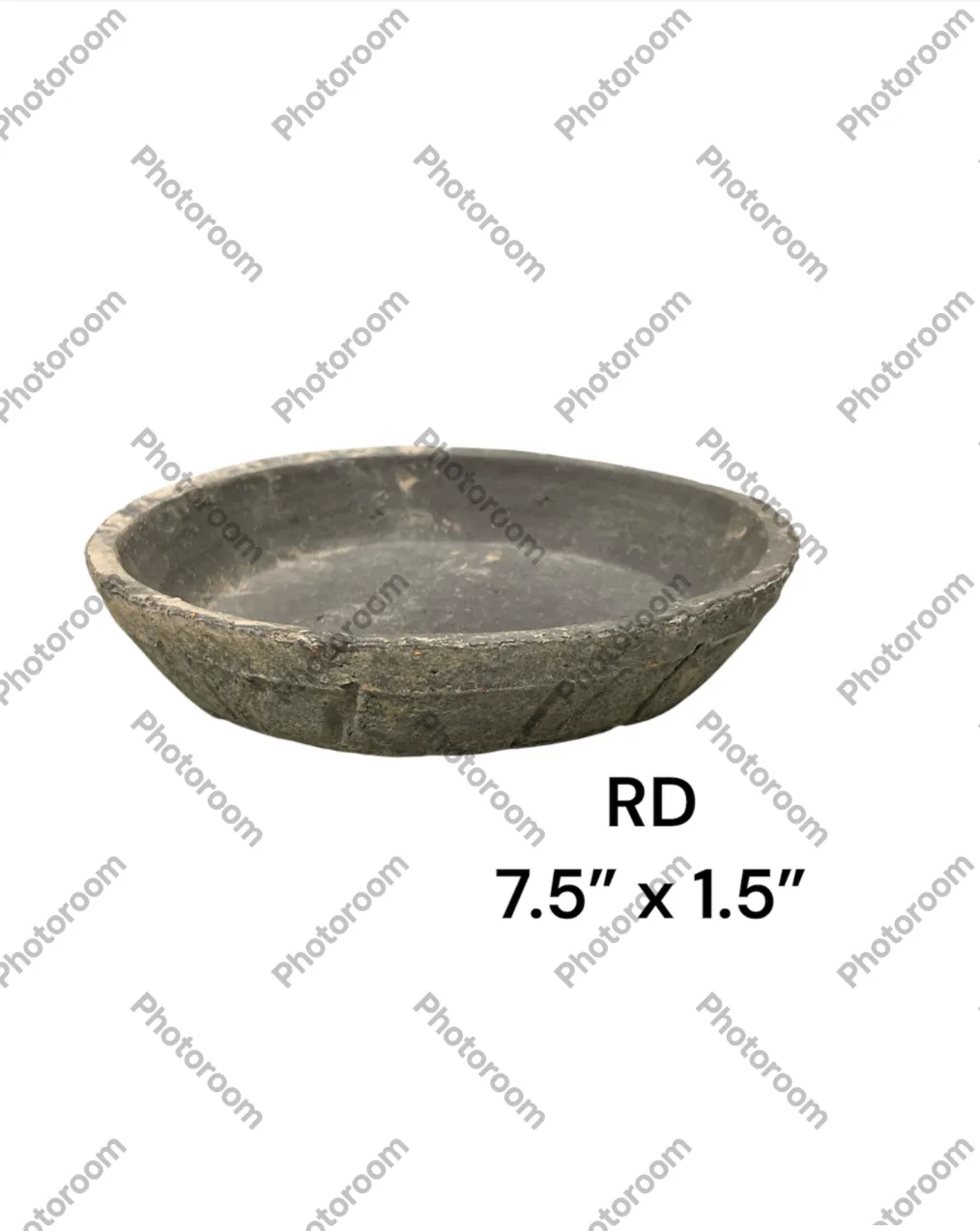 terracotta saucer for planter 7.5 x1.5"