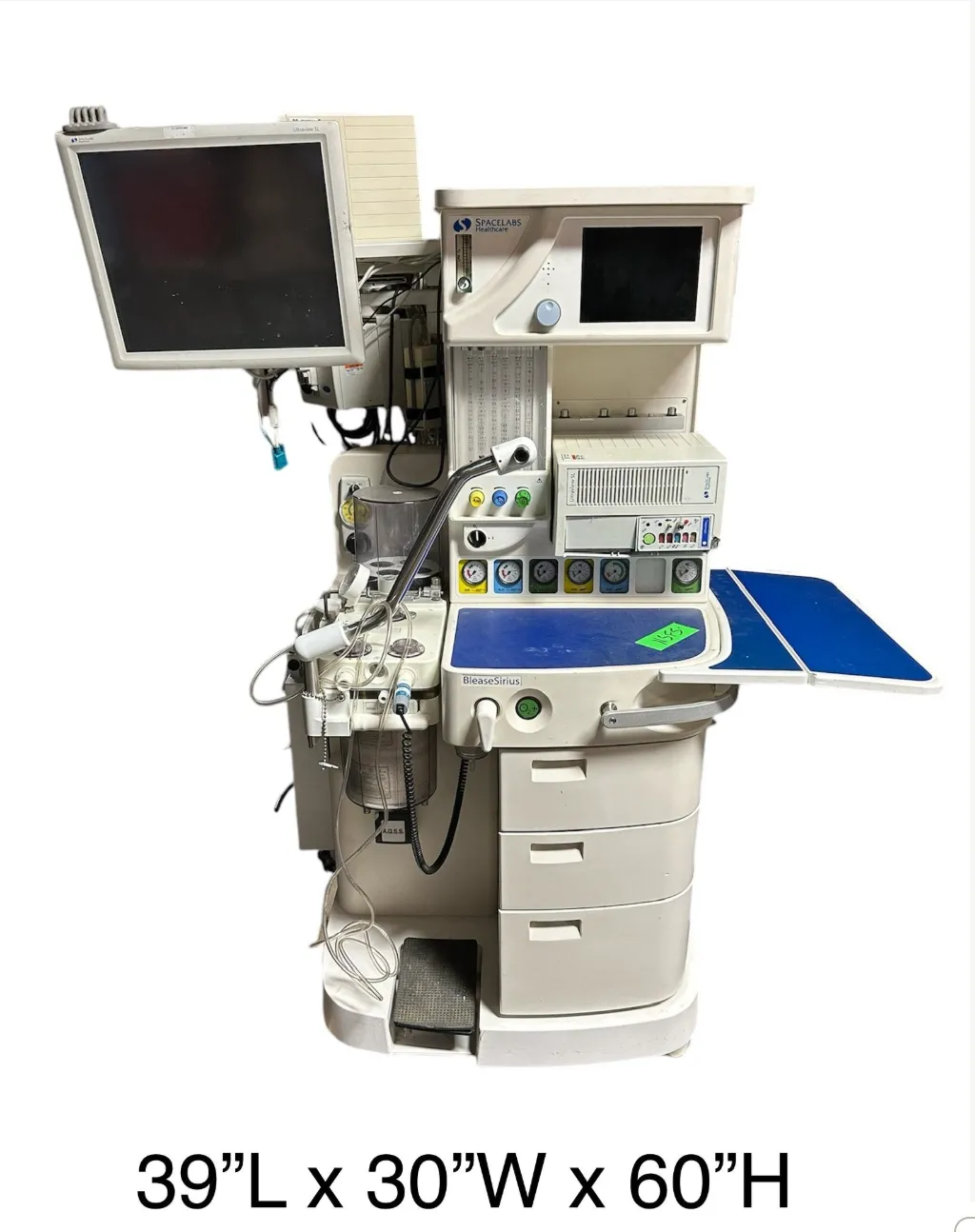 prop Anesthesia machine " working