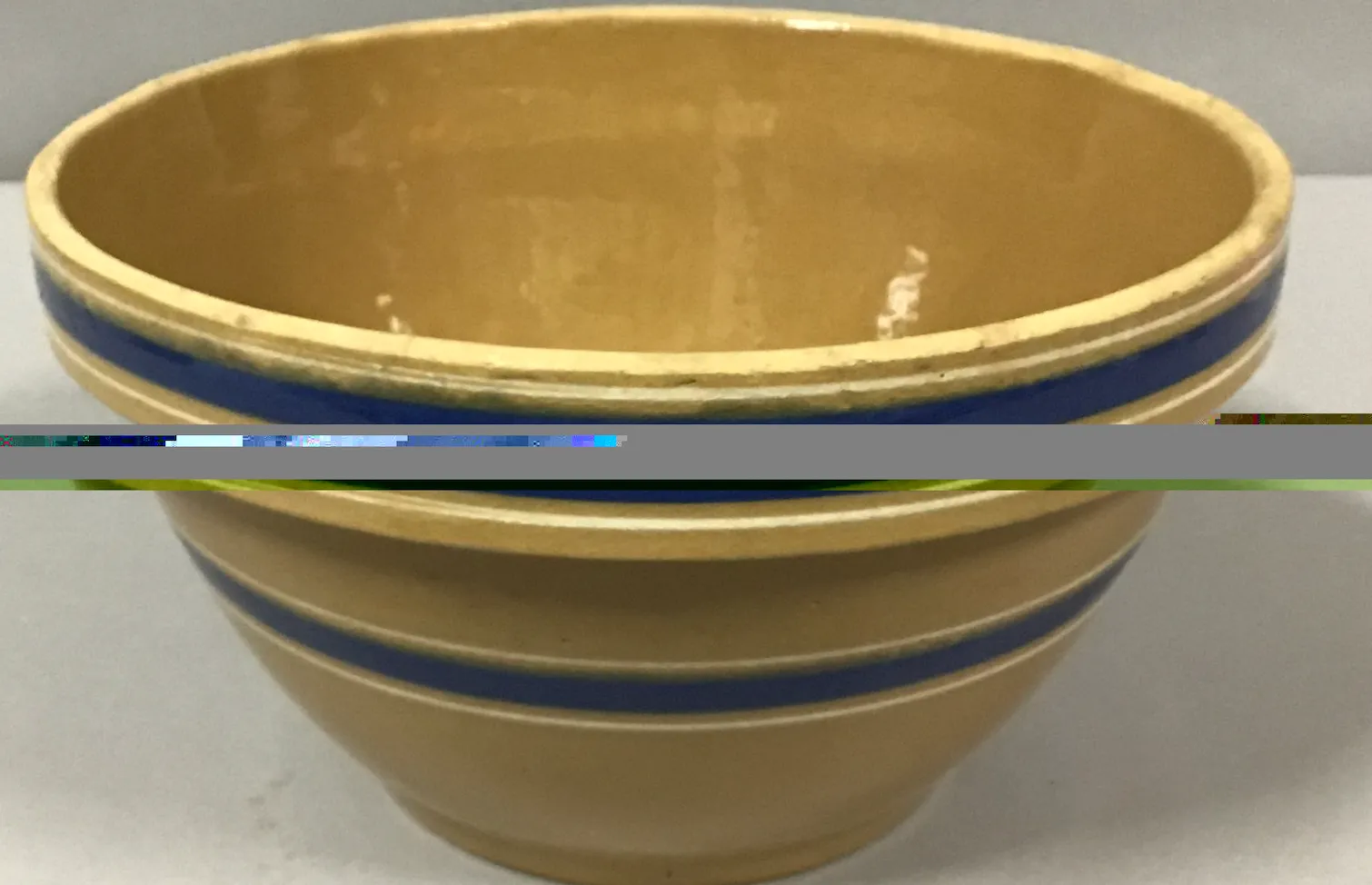 vintage batter bowl 12"x6"h