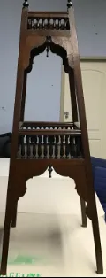large wooden victorian plant stand