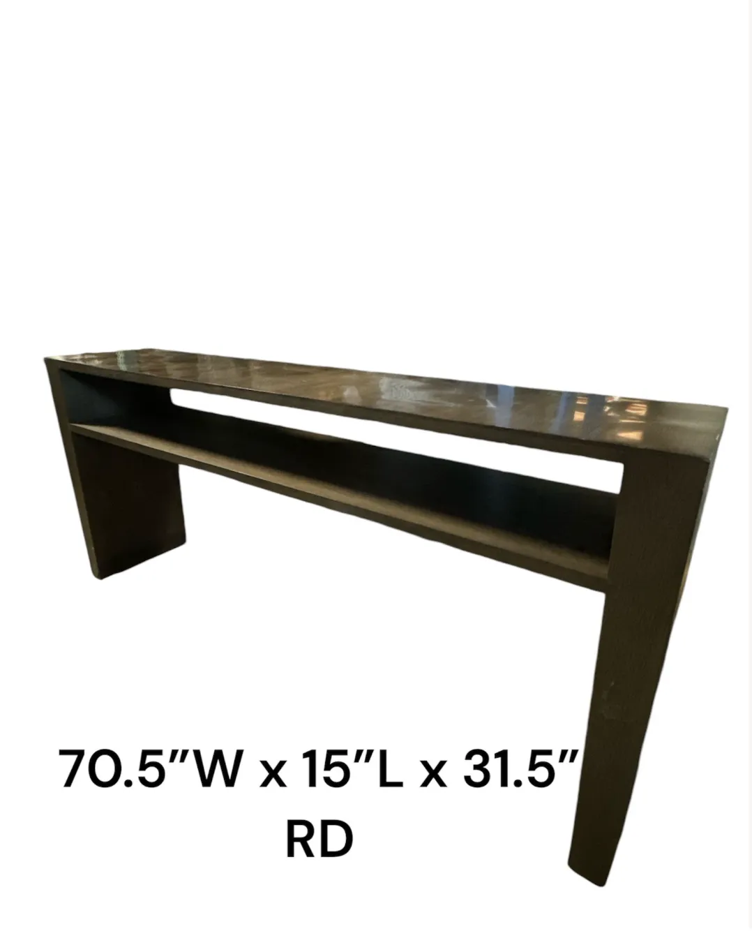 console wood wyeth oak  RH