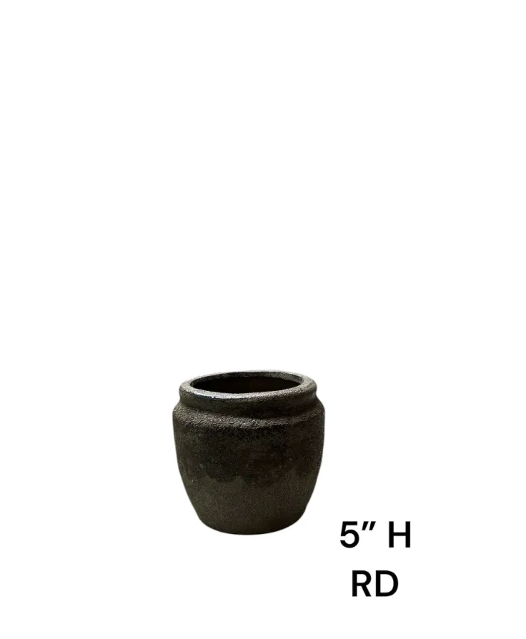 planter grey 5"