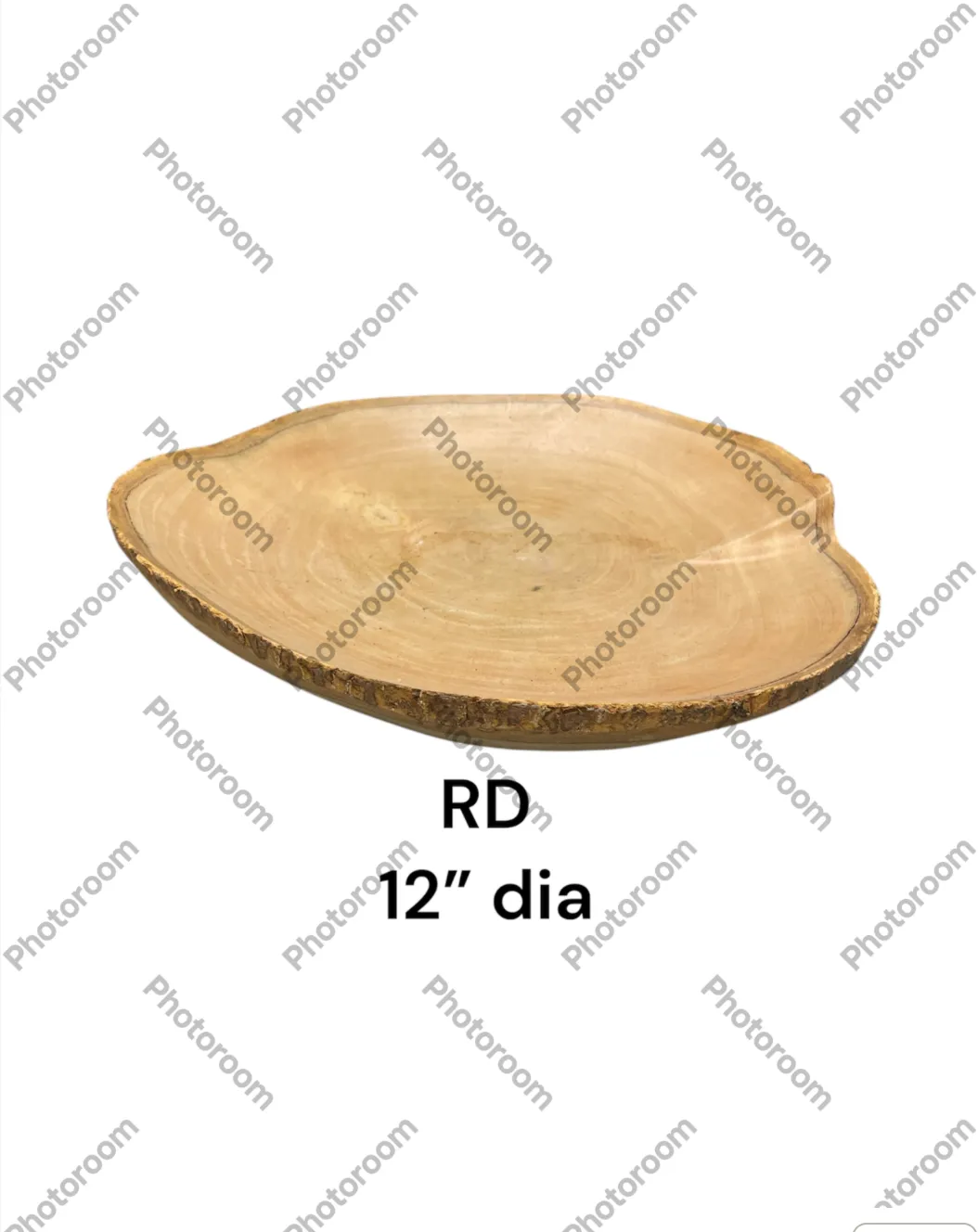 wood plate/tray 12"