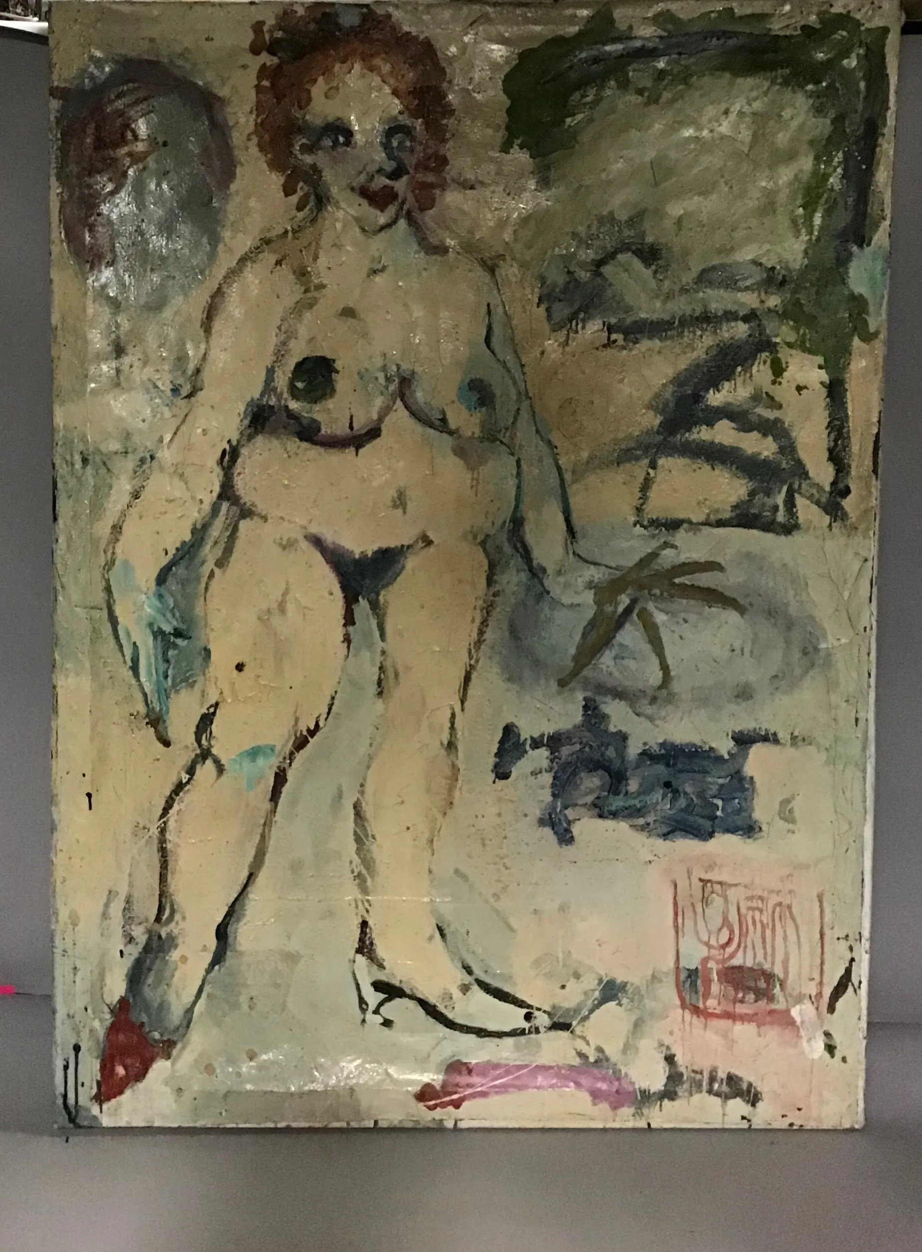 big lady in heels white lacquer 