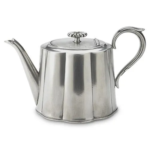 match pewter tea pot modern Britannia 