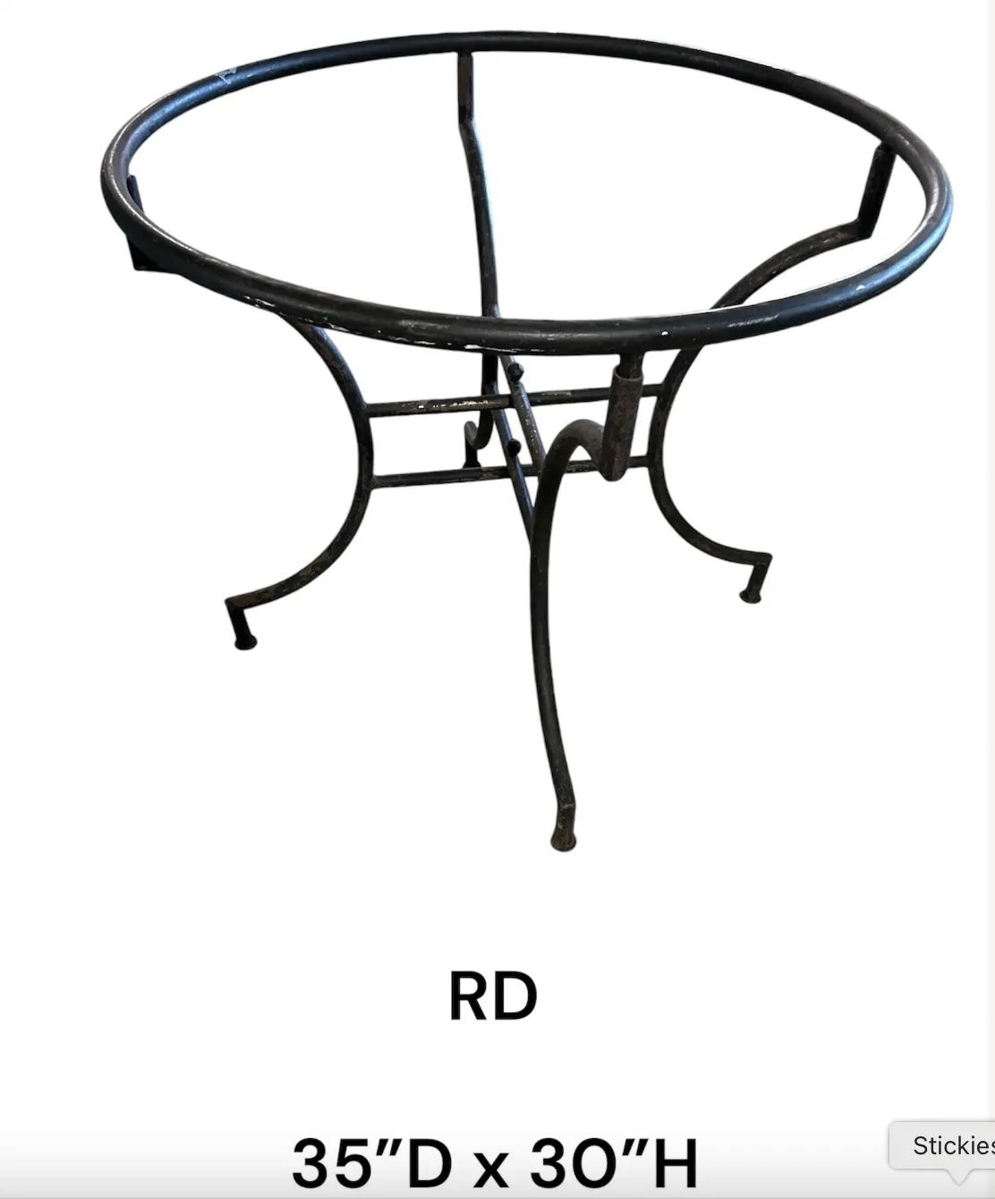morrocan table base