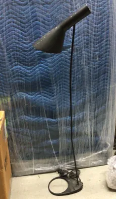 Black floor lamp  