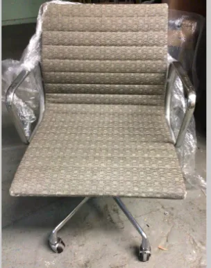 herman miller task chair aluminum 