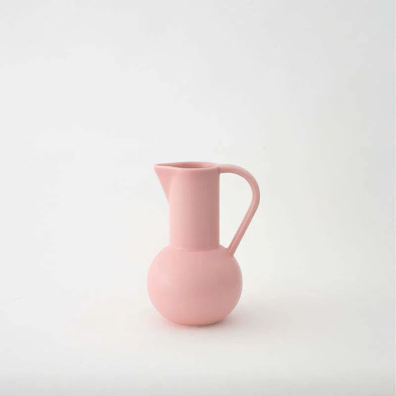 Raawii Strøm Jug Small Coral Blush,andstrom vase small