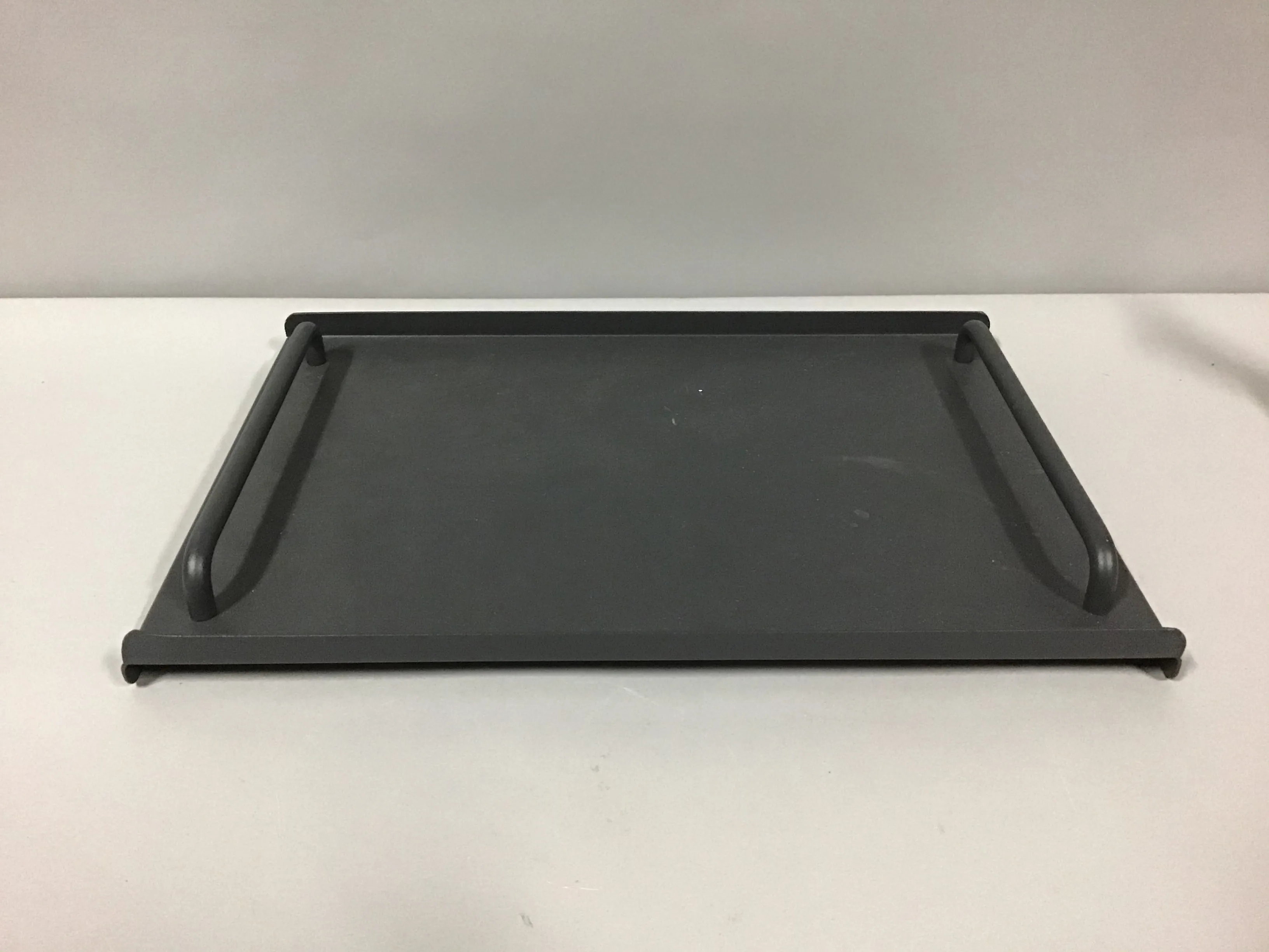 black tray with handles 20 x13"