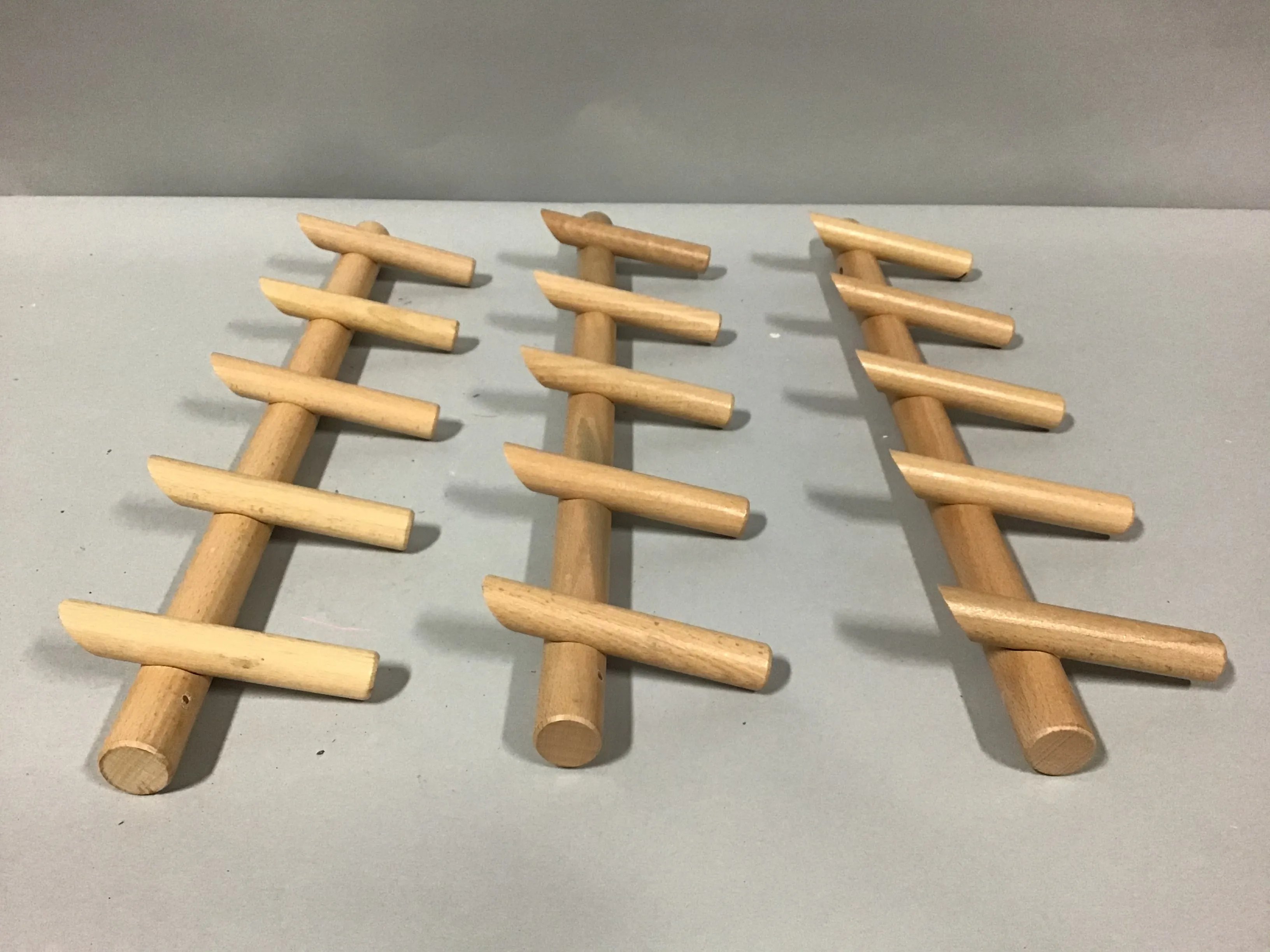 wooden hooks 