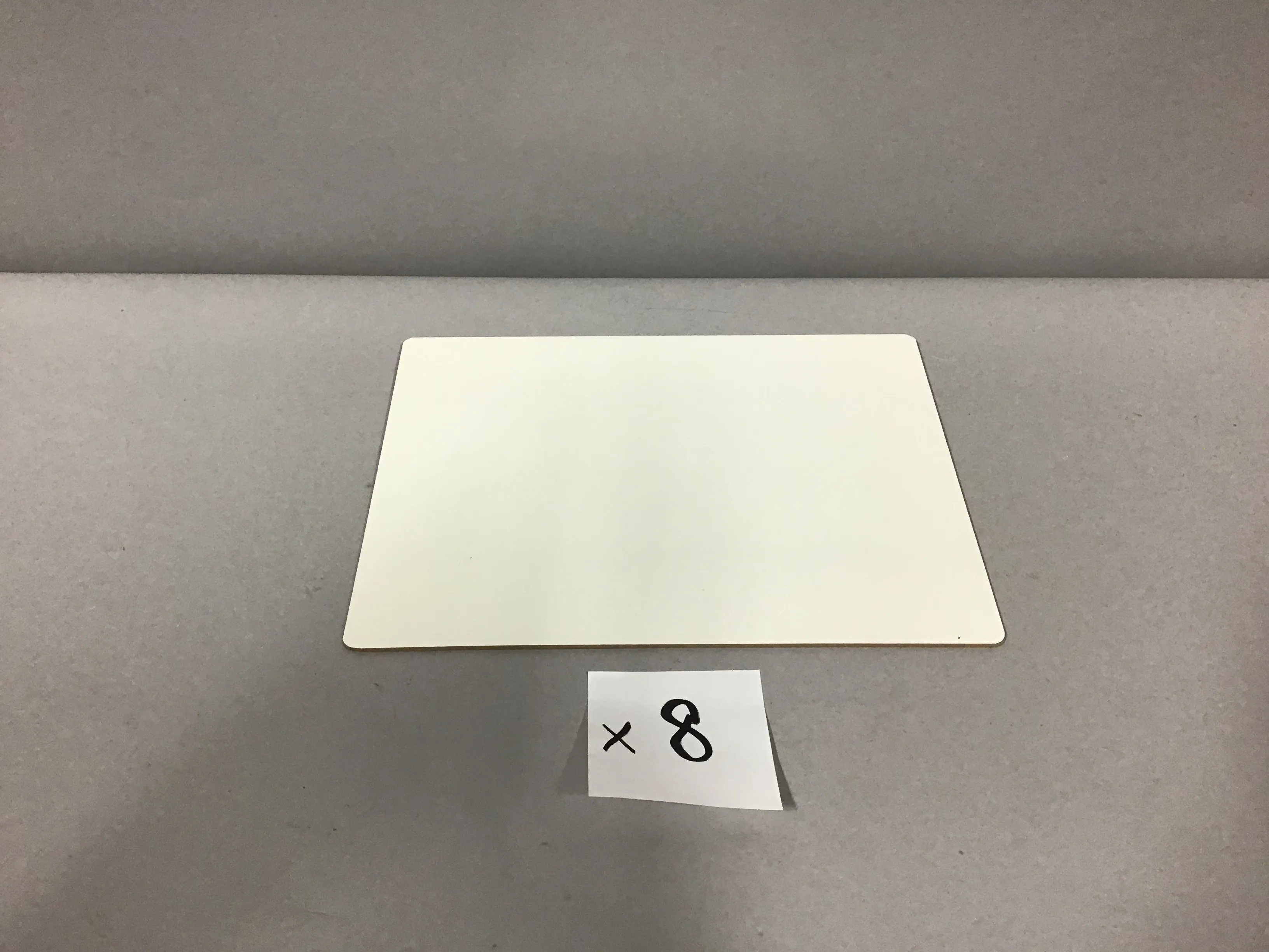 white desk pad 