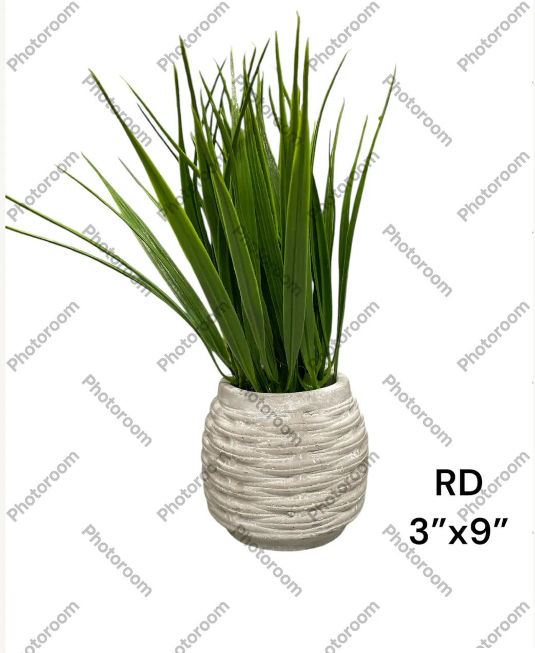 grass plant fake 3x9"