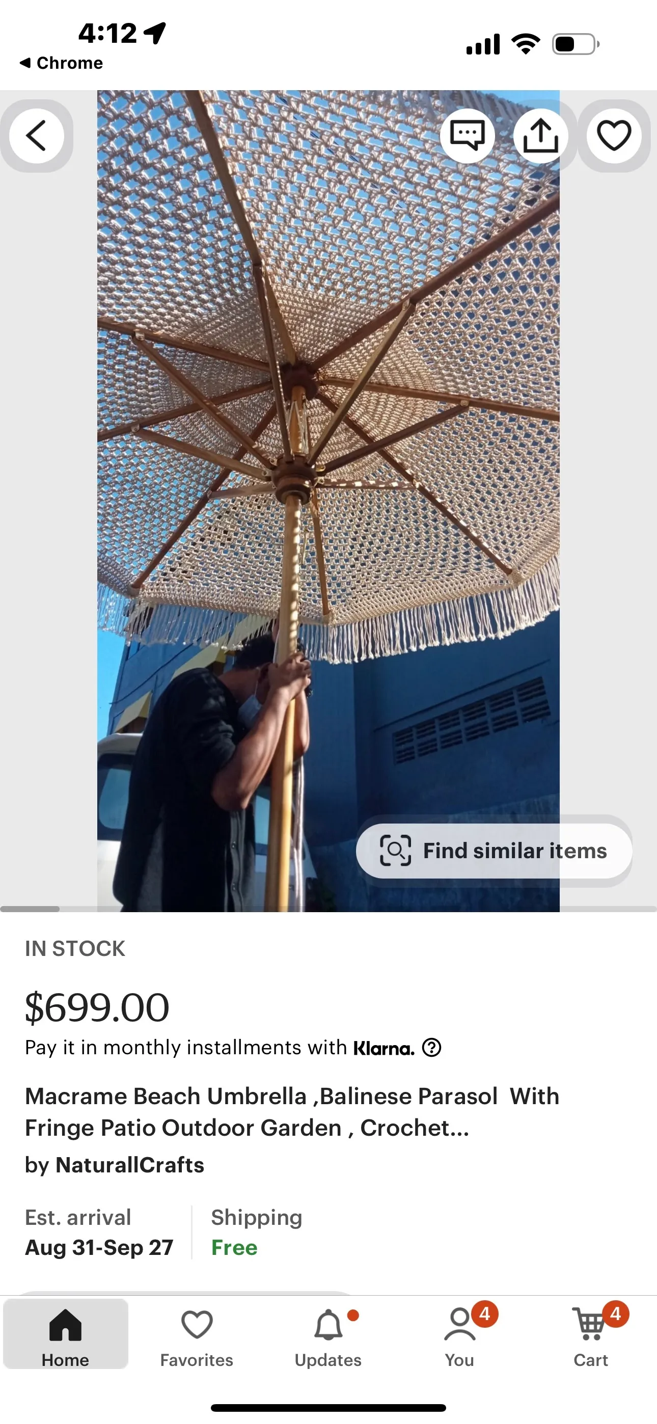macrame beach umbrella balinese parasol 
