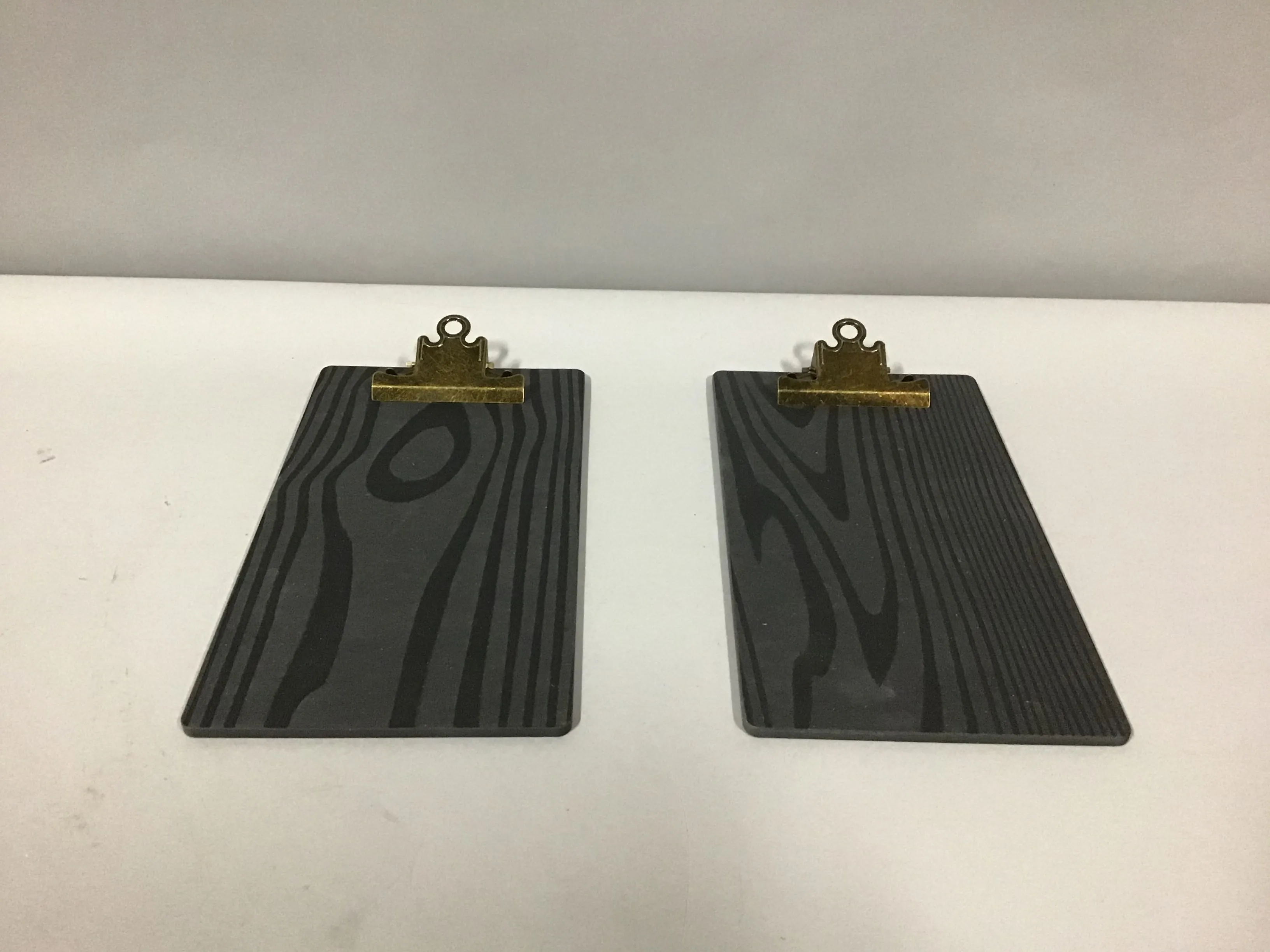 wood clipboards for menu  