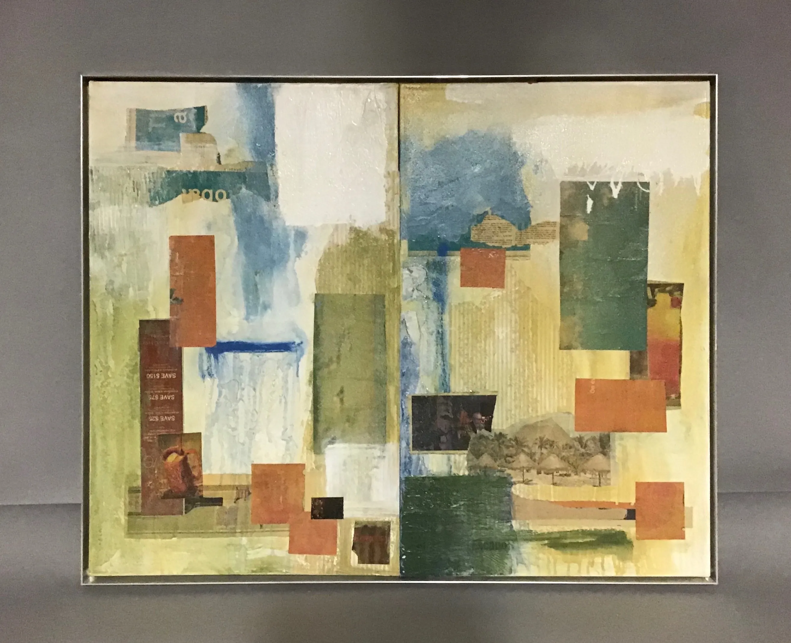 abstract collage by John kasarda 