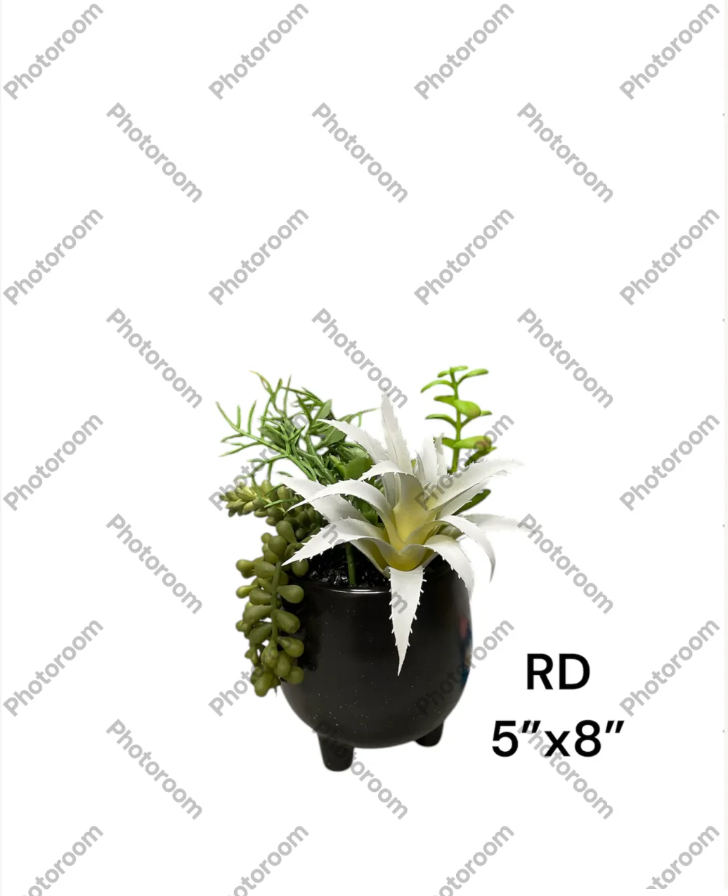 fake plant succulent 5x8"