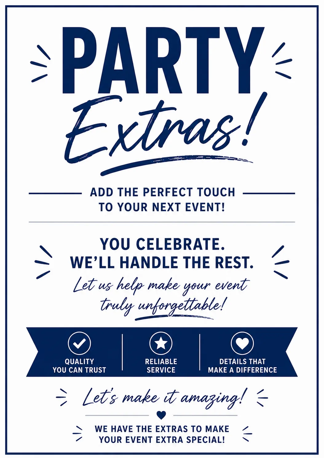 Party Extras
