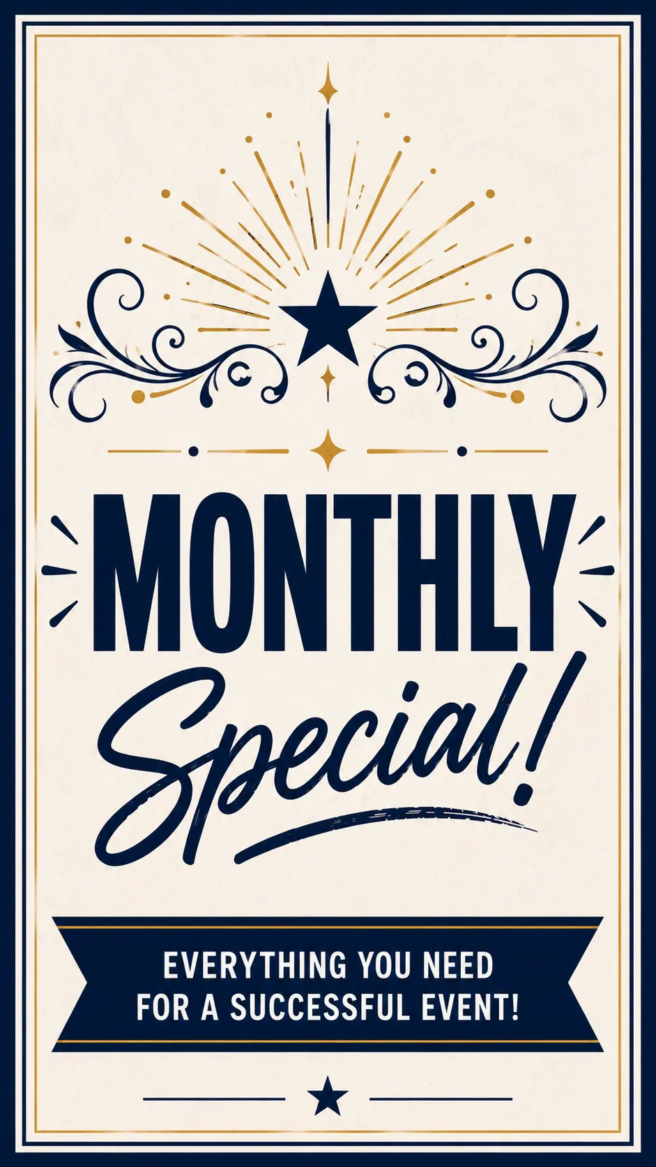 Monthly Specials