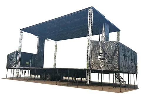 7m x 6m Event Trailer Stage (Weekend Hire)
