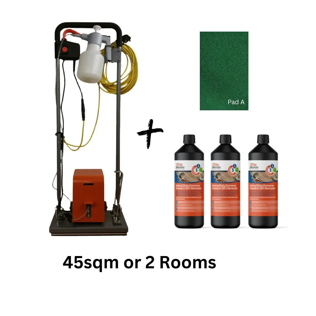 Porcelain deep clean (upto 45m2)