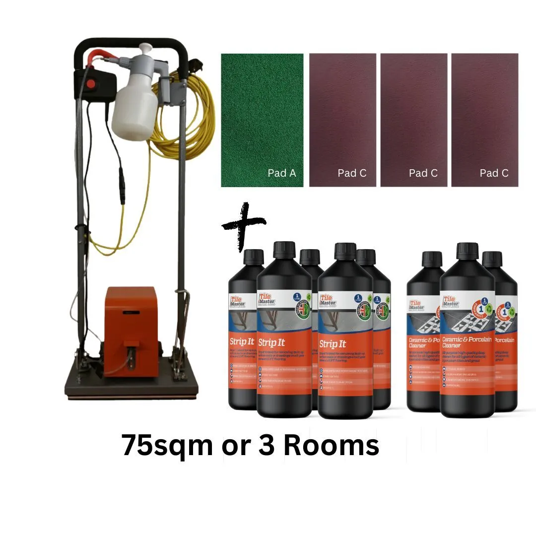 LVT strip and clean bundle (up to 70m2)