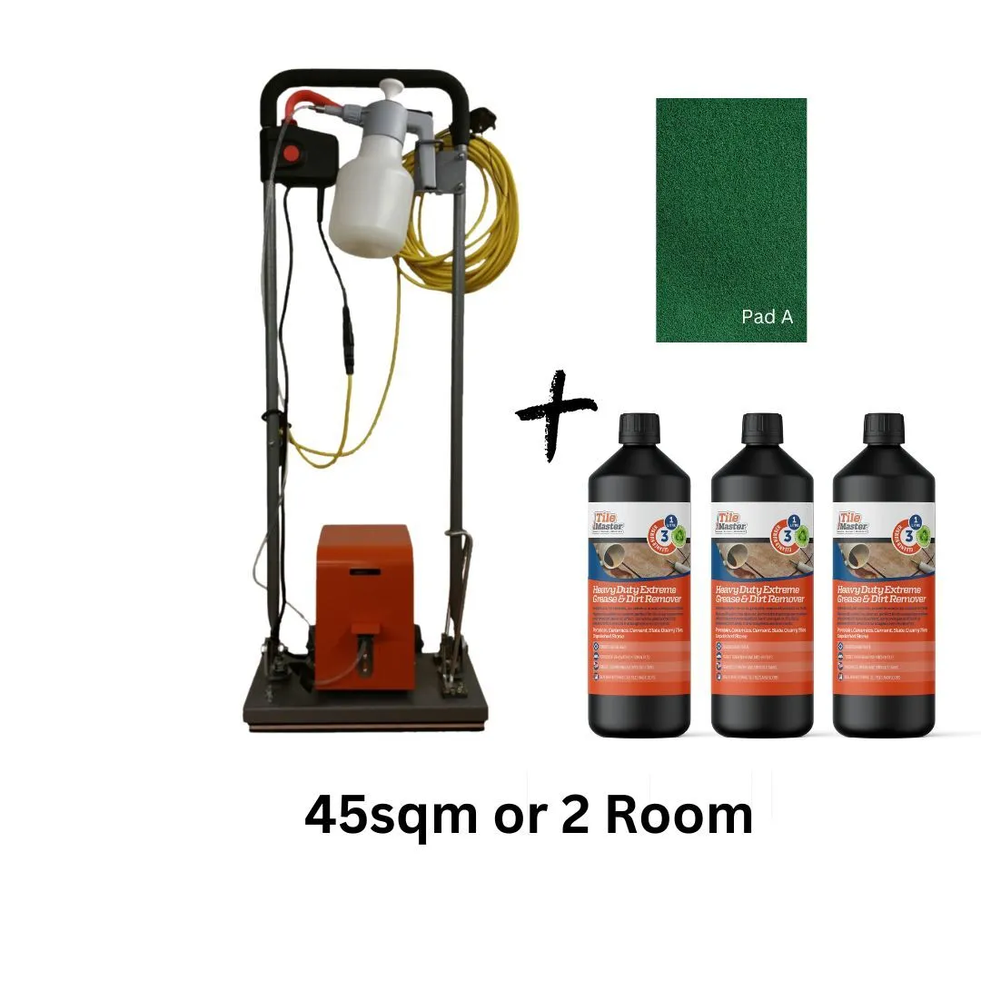 Natural stone deep cleaning bundle (up to 45m2)