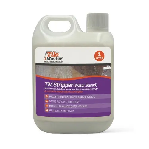 Stripper and cleaner from natural stone