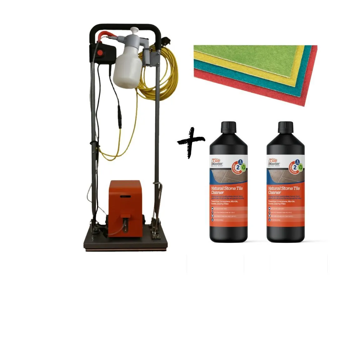 Natural stone grout haze